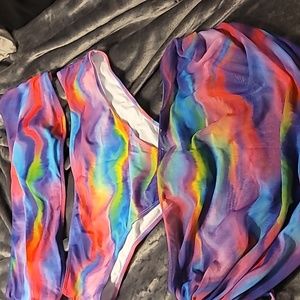 Sexy 3 piece plus size bikini